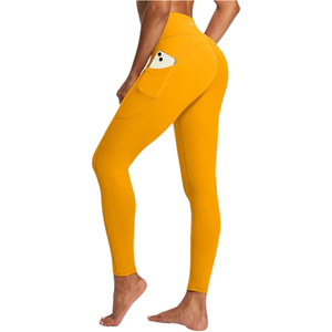 Leggings de Yoga Personalizados al por Mayor para Mujer, Elásticos en la Cintura, Ecológicos, para Gimnasio, Proveedor de Ropa Deportiva OEM ODM - Product Image 2