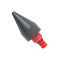 Pistol Tiup Udara Pneumatik Plastik Komposit 1/4" Laris Manis dengan Nosel Karet