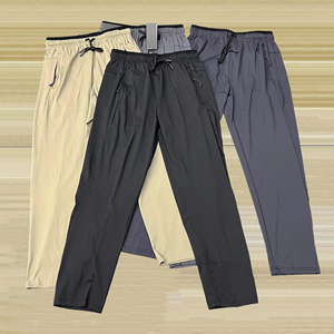 Pantalon de survêtement de football 100 % polyester à séchage rapide pour homme – Idéal pour la course et le jogging en extérieur en automne - Product Image 4