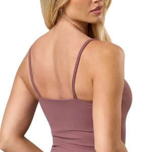 Débardeur court à bretelles pour femme, coupe ajustée, extensible, pour entraînement, sport décontracté, avec logo personnalisé, idéal yoga et fitness - Product Image 4