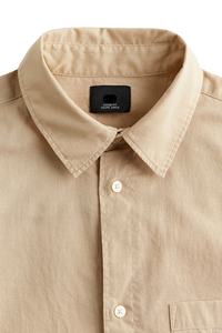 เสื้อคอตตอนแขนสั้นลำลองของผู้ชาย, เสื้อเชิ๊ตผ้าฝ้ายผ้าสักหลาดเนื้อนุ่มระบายอากาศได้ดีเทรนด์สูง - Product Image 2