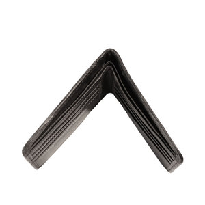 Portefeuille en cuir de vachette fait main de haute qualité pour homme, portefeuille fin à rabat en cuir à poils, cuir naturel de qualité - Product Image 2