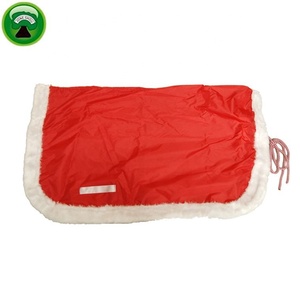 En gros polaire noël cheval couverture tapis - Product Image 2