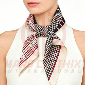Bandana multifonction personnalisé pour femme – Style unique, décontracté et élégant en satin - Product Image 2