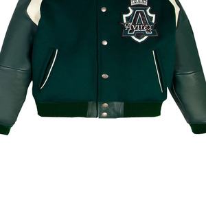 Meilleur prix - Veste en cuir Avirex pour homme - Veste d'hiver haut de gamme - Cuir véritable - Coupe-vent - Imperméable - Teinture unie - Toutes les tailles disponibles - Product Image 5