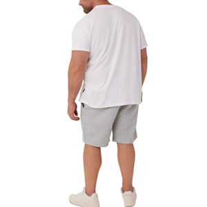 Plus Size Men's Casual <b>Boxer</b> Shorts Cotton Blend Elastic Waist Breathable Canvas Woven Solid Summer Wear Daily Use Quick Dry - Product Image 6