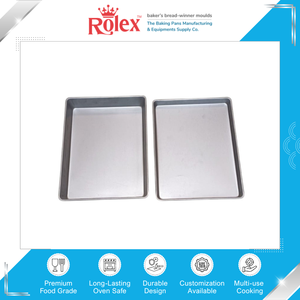 Best Industrial and Commercial Use <b>Oven</b> Safe and Washable Aluminised Steel Multipurpose Trays 600x400x50mm at Low Price - Product Image 2