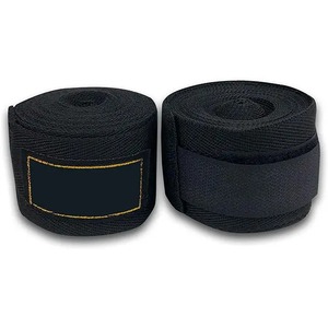 Bandage de boxe en nylon élastique avec logo personnalisé, bandage de protection pour les mains et les poignets - Product Image 3
