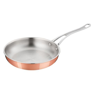 Sartén Premium de Cobre Martillado con Interior de Acero Inoxidable y Mango Ergonómico Resistente al Calor para Cocinar en Casa - Product Image 4
