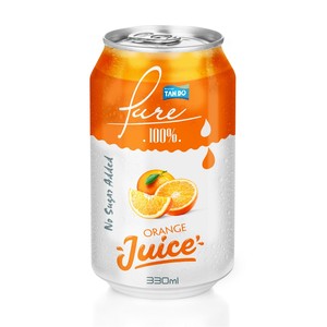 Boisson Tropi Juice, pastèque et fruit de la passion, 330 ml, canette en aluminium courte, 100% purée de fruits, stérilisée, faible en gras, fraîchement pressée, aromatisée - Product Image 4