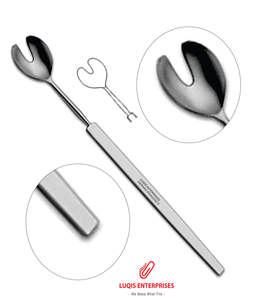 Cuchara de Enucleación Wells, Instrumento Quirúrgico de Acero Inoxidable para ORL, Odontología, Extracción Dental y Cirugía Maxilofacial - Product Image 4