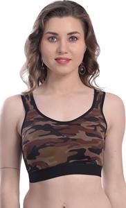 Premium Quality Women Sports <b>Bra</b> Outdoor Use Plus Size Breathable Front Logo High Support Spandex/Nylon - Product Image 6