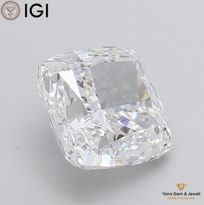 ใบรับรอง IGI เพชร CVD ที่เพาะเลี้ยงในห้องปฏิบัติการ สี D ความสะอาด VVS2 รูปทรงสี่เหลี่ยมคุชชั่น น้ำหนัก 4.01 กะรัต สำหรับแหวนงานเลี้ยงแบบสั่งทำพิเศษ - Product Image 3