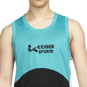 Ropa Deportiva de Verano para Hombre, Ropa de Natación para Exteriores, Transpirable, Sin Mangas, Fabricada con Tela de Algodón, Camiseta sin Mangas para Hombre - Product Image 3