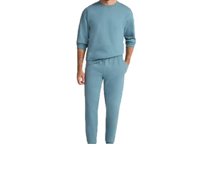 Customized design Men's Cotton Sweatpants Elastic Waist <b>Drawstring</b> Casual Midweight Breathable Autumn Joggers - Product Image 1