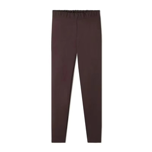 Leggings de yoga et de sport pour femmes Clovix Sports, taille haute, 100% coton satiné, séchage rapide, antibactérien, écologique, service OEM - Product Image 1