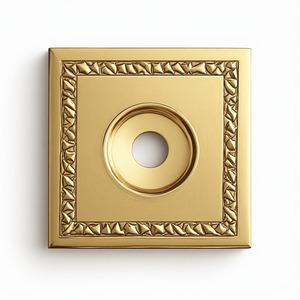 Luxury Hand Finished <b>Matte</b> <b>Black</b> Brass Backplate Built For Contemporary Residential Spaces With Refined Appearance - Product Image 5