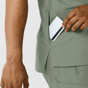 Uniformes Médicos Personalizados Unisex para Uso Industrial, Conjunto de Uniformes de Calidad Profesional para Hospitales, Uniforme de Enfermero para Hombre - Product Image 5