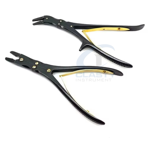 Juego de Pinzas Quirúrgicas Dentales Clase I con Empuñadura Acolchada Negra, Certificación CE, para Uso en Clínicas Veterinarias - Product Image 2