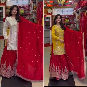 Nouvelle robe Anarkali Salwar pour soirée, spéciale adultes, design magnifique, taille et couleur parfaites, à prix raisonnable - Product Image 5