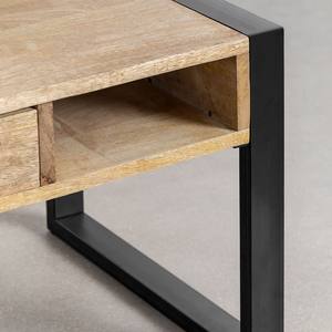 Mesa de centro rectangular Vandana Amber Comfort en madera de mango (90x45 cm) Keblar - Product Image 3