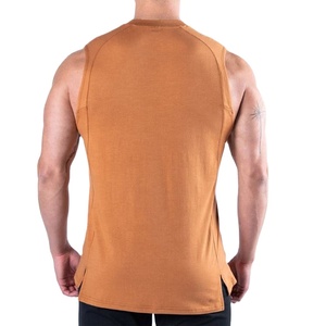Débardeurs sans manches pour hommes, vêtements de sport décontractés pour la gym, séchage rapide, respirants, écologiques, 100% polyester, grandes tailles, personnalisables - Product Image 5