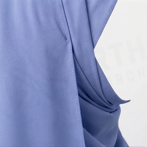 Hiyab de Chifón de Color Sólido para Mujer, Transpirable, para Uso Diario, Pañuelo Islámico - Product Image 4