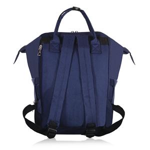 Elegante mochila de maternidad estilo gato madres-azul - Product Image 3