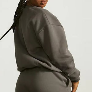 Nueva sudadera transpirable para mujer con diseño personalizado impreso, recién llegada, sudadera moderna de color sólido para mujer en venta - Product Image 2