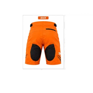 Pantalones Cortos de Ciclismo MTB BMX MX Personalizados con Logotipo, Color Sólido, Cómodos, Ajuste Holgado, Lona Económica, OEM/ODM - Product Image 2
