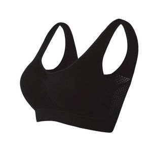 Sujetador deportivo para mujer, de alta calidad, elástico en cuatro direcciones, para correr, hacer ejercicio, yoga, fitness, duradero, de secado rápido, nailon y spandex. - Product Image 1