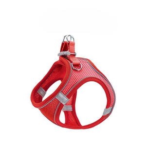 Harnais anti-traction pour animaux de compagnie avec clips avant et arrière, en tissu respirant, confortable et de contrôle efficace pour la promenade, l'entraînement et la course - Product Image 6