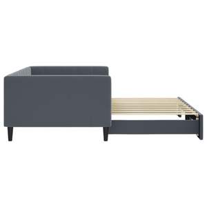 Cama nido gris oscuro de 39.4''x74.8'' con colchón extraíble (no incluido) - Product Image 4
