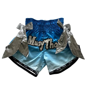 Shorts de Muay Thai Personalizados al por Mayor, Shorts de Boxeo Tailandés con Logotipo Personalizado, Tela de Satén de Alta Calidad para MMA y Kickboxing - Product Image 1