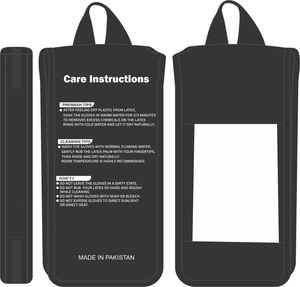 Gants de gardien de but de football professionnels personnalisés en latex imperméables à doigts complets, antidérapants, résistants à l'usure, avec fermeture à lacets - Product Image 4