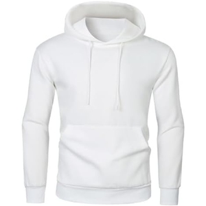 Men's 100% Cotton Thick Heavy French Terry High Quality Blank Oversized Streetwear Custom logo Pullover <b>Hoodies</b> - Product Image 2
