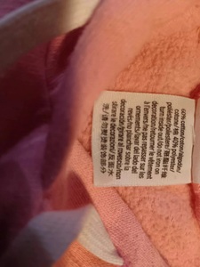 Sudadera con Capucha Rosa, Corta, de Felpa, 100% Algodón, Logotipo Frontal ODM - Product Image 4