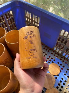 Bamboo Fiber Coffee <b>Cup</b> <b>Reusable</b> Eco Friendly Coffee Mug with Custom Logo Vietnam Manufacturer - Product Image 1