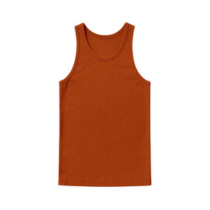 เสื้อกล้ามคอตตอนพรีเมียมแบบสั่งทำขายส่ง OEM ทรงโอเวอร์ไซส์ ไซส์พลัส สำหรับผู้ชาย ใส่เล่นกีฬา ระบายอากาศได้ดี เหมาะสำหรับโยคะ - Product Image 4