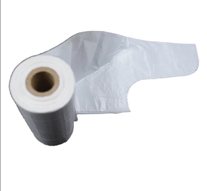 Fabricant de PE biodégradable Sacs à poignée en forme de S Sacs à ordures en plastique personnalisés Sacs poubelle en rouleau - Product Image 6