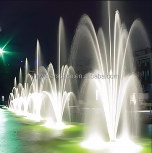 Fuente de Agua Moderna de Acero Inoxidable con Luces LED para Interiores y Exteriores, Fácil de Instalar, Ideal para Hoteles, Villas, Parques Temáticos y Plazas - Product Image 4