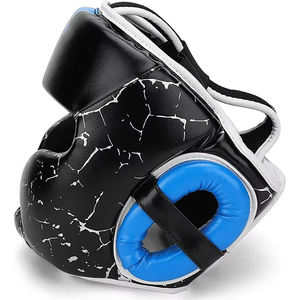 Protector de Cabeza de Boxeo MMA para Hombre de Primera Calidad con Diseño Personalizable, Material de Cuero, Estilo Casco de Seguridad - Product Image 3