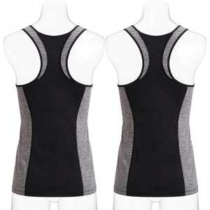 <b>Women</b> Solid Breathable Quick Dry Tank Tops <b>Sleeveless</b> Scoop Neck Canvas Gym <b>Shirts</b> - Product Image 3