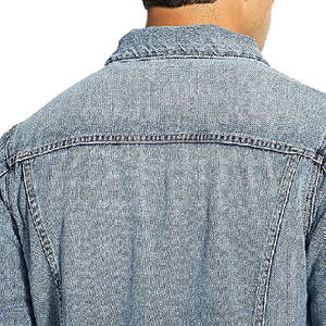 Chaqueta vaquera barata de nueva moda 2024, Chaquetas vaqueras de nuevo diseño para hombre, chaqueta vaquera transpirable de alta calidad para hombre - Product Image 6