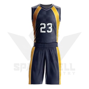 Ensemble de maillots de basket-ball réversibles sans manches, en maille respirante, à séchage rapide, uniforme de sport unisexe pour adultes - Product Image 4