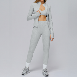 Heavy Fashion Printed Fitness Workout Yoga Set Sports Bra And Legging Set - Product Image 1