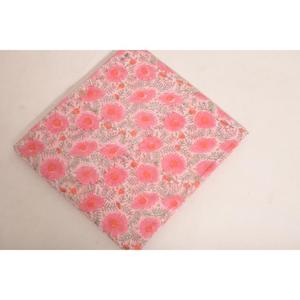 Soft Cotton Block Print Fabric Handmade Printed Material <b>for</b> Sewing Apparel Quilts Home Decor and Craft Projects - Product Image 4