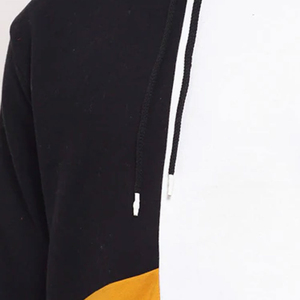เสื้อสเวตเชิ้ตมีฮู้ดสีดำสำหรับผู้ชาย ทรงปกติ ผ้าฟลีซ ลำลอง แขนยาว ดีไซน์กระเป๋า เหมาะสำหรับใส่ในฤดูใบไม้ร่วง - Product Image 6