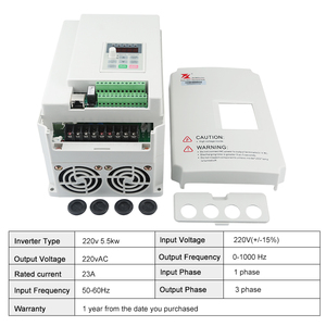 Convertisseur <span class=keywords><strong>de</strong></span> fréquence FULIMG 5,5 kW BT30/BT40 pour <span class=keywords><strong>moteur</strong></span> <span class=keywords><strong>de</strong></span> gravure industrielle, lignes 380V/220V, entraînement haute puissance - Product Image 4