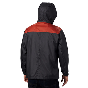 Branded Activewear Supplier Low MOQ Windproof Activewear <b>Jackets</b> Outerwear Solid Color <b>Zip</b> <b>Up</b> <b>Jacket</b> Men's Hooded Windbreaker - Product Image 6